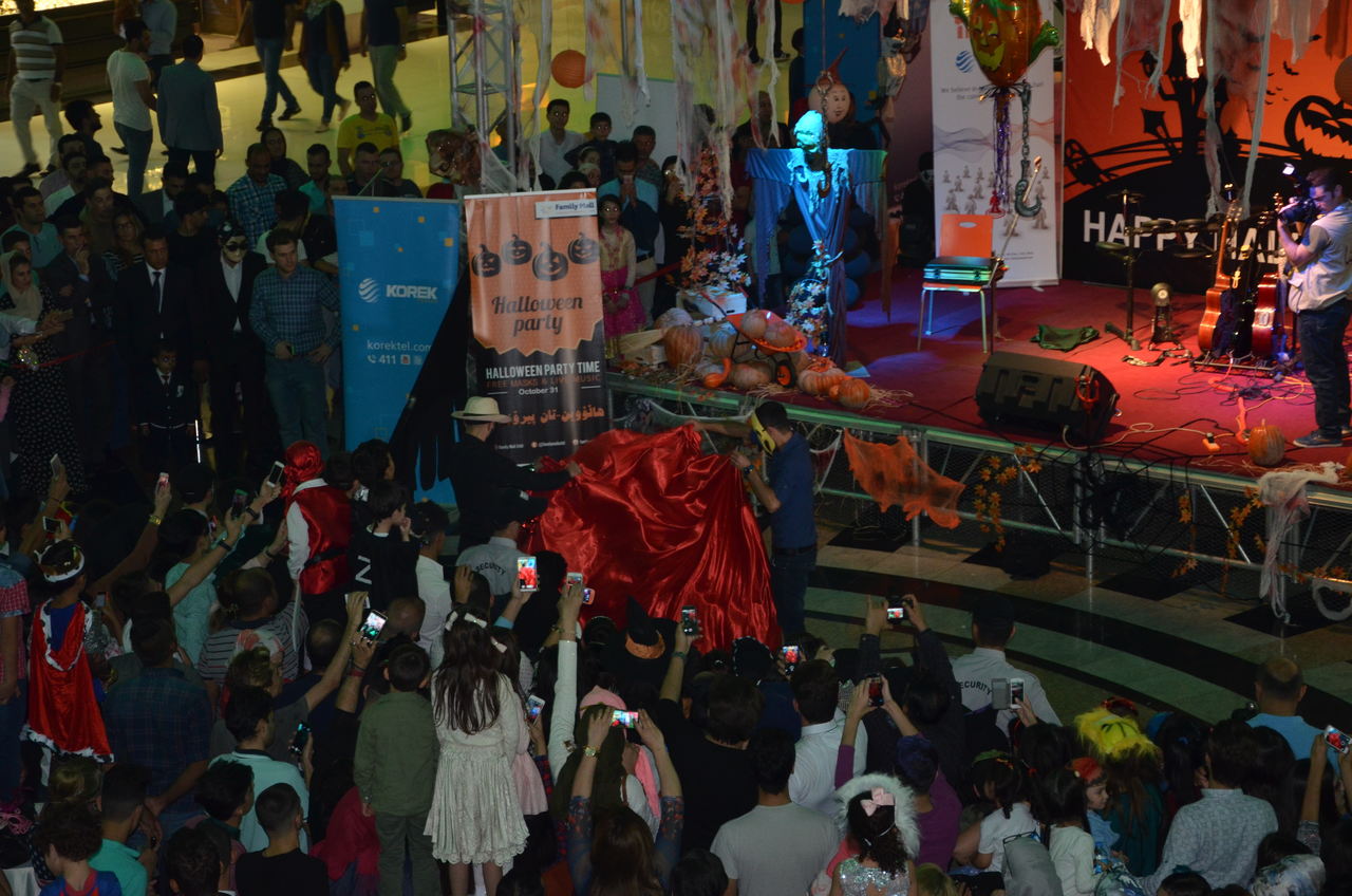 Halloween in Erbil, the capital of the Kurdistan Region, Oct. 31, 2016. (Photo: Kurdistan24)